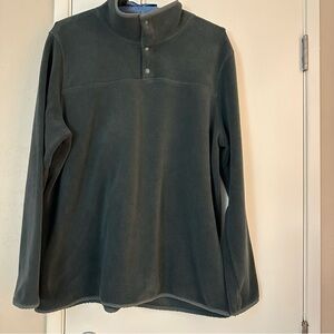Men’s Fleece Pullover Gray/Green size XL 32 Degrees